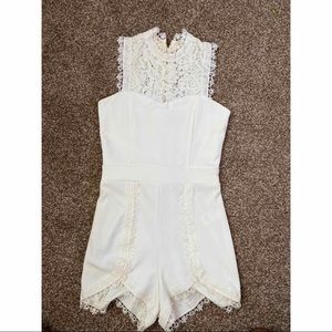 White Romper